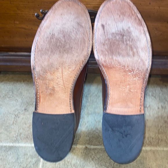 Allen Edmonds Cole Penny Loafers Brown Dress Shoes sz 10.5B main image 4
